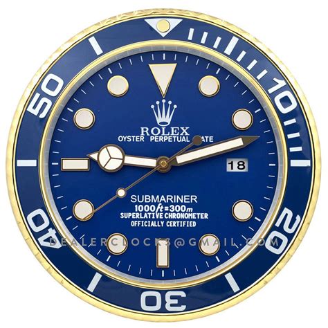 wall watch rolex|rolex watch face wall clock.